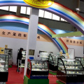 commercial 900mm counter cake glass display showcase